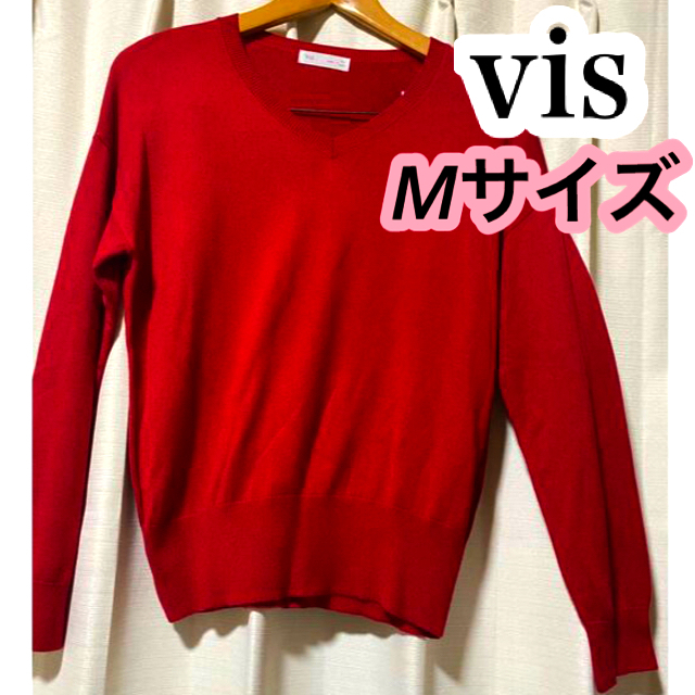 ViS(ヴィス)の【匿名発送】VIS  ニット 長袖 トップス カットソー レディースのトップス(ニット/セーター)の商品写真