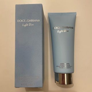 ドルチェアンドガッバーナ(DOLCE&GABBANA)のD&G ドルチェ&ガッバーナ　ライトブルー　ボディクリーム　100ml(ボディクリーム)