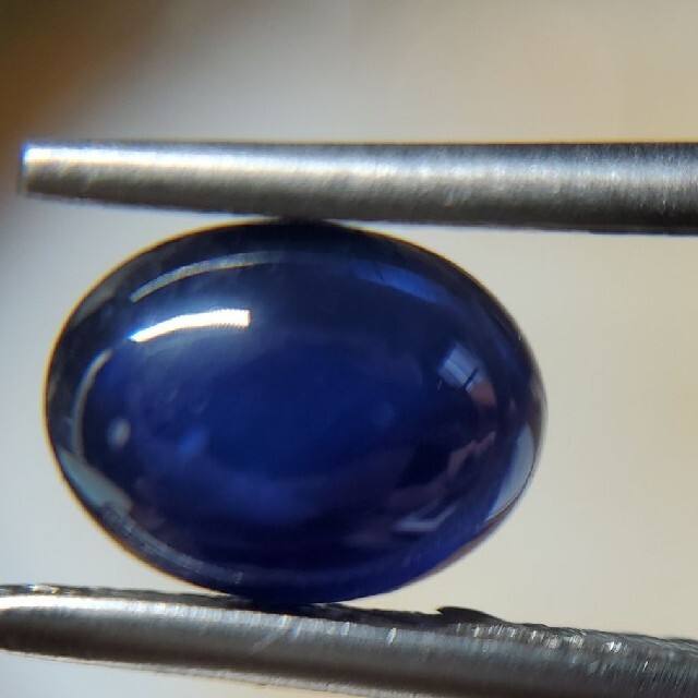 天然サファイア カボション ルース 1.5ct±ハンドメイド