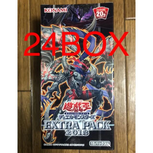 遊戯王OCG  デュエルモンスターズ EXTRA PACK 2018 24BOX