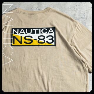 ノーティカ(NAUTICA)の稀少 "NAUTICA NS-83" バックプリント Tシャツ ワンポイント L(Tシャツ/カットソー(半袖/袖なし))