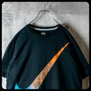 ナイキ(NIKE)のNIKE ビッグスウォッシュ フロントプリント グラデーション Tシャツ L(Tシャツ/カットソー(半袖/袖なし))