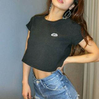 ジェイダ(GYDA)の♥期間限定価格♥ジェイダ♥ショートＴシャツ新品未使用タグつき(Tシャツ(半袖/袖なし))