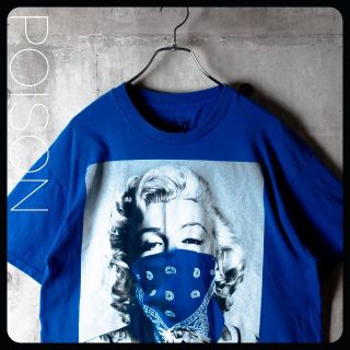 POPULAR POISON バンダナ ギャング マリリンモンロー Tシャツ Lトップス