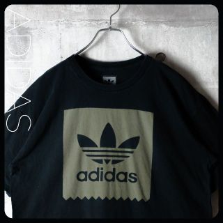 アディダス(adidas)のadidas フロントプリント ビッグトレフォイルロゴ 半袖 Tシャツ(Tシャツ/カットソー(半袖/袖なし))