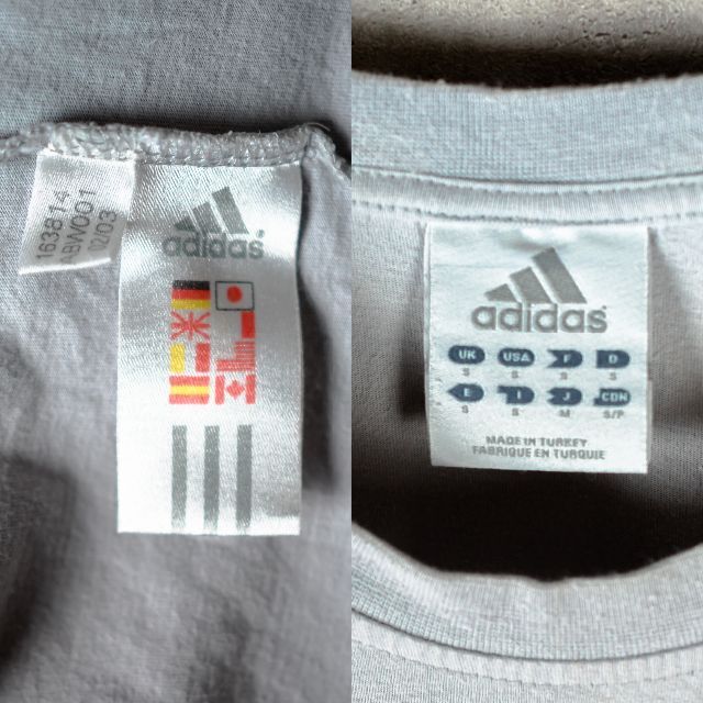 adidas(アディダス)のadidas フロント グラデーションプリントロゴ 半袖 Tシャツ S メンズのトップス(Tシャツ/カットソー(半袖/袖なし))の商品写真