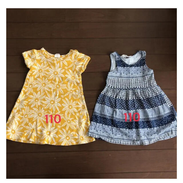 UNIQLO(ユニクロ)の夏物　女の子まとめ売り キッズ/ベビー/マタニティのキッズ服女の子用(90cm~)(Tシャツ/カットソー)の商品写真