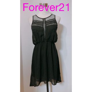 フォーエバートゥエンティーワン(FOREVER 21)の[FOREVER21]シースルーワンピース(ミニワンピース)