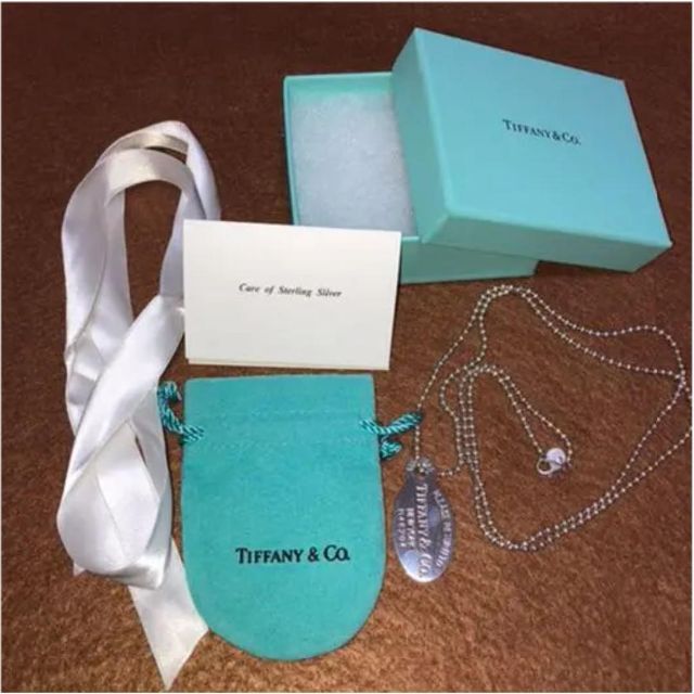 Tiffany ティファニーリターントゥオーバルタグネックレス