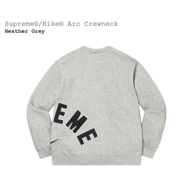 爆買い！
 Supreme Collection Nike Crewneck Arc Crewneck トップス 1