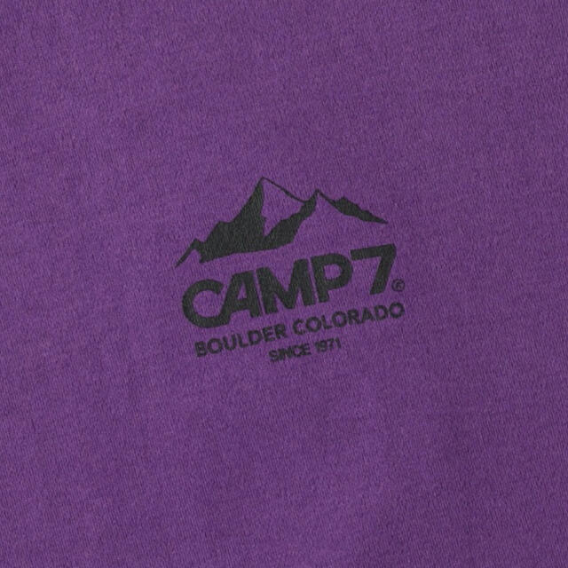 CAMP7 エンボスロゴTシャツ Mサイズ　正規品　新品タグ付　ビックシルエット レディースのトップス(Tシャツ(半袖/袖なし))の商品写真