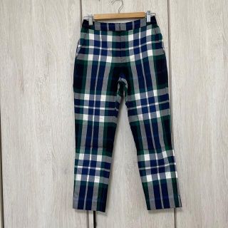 ブルーレーベルクレストブリッジ(BLUE LABEL CRESTBRIDGE)のブルーレーベルクレストブリッジ　チェックパンツ 36(クロップドパンツ)