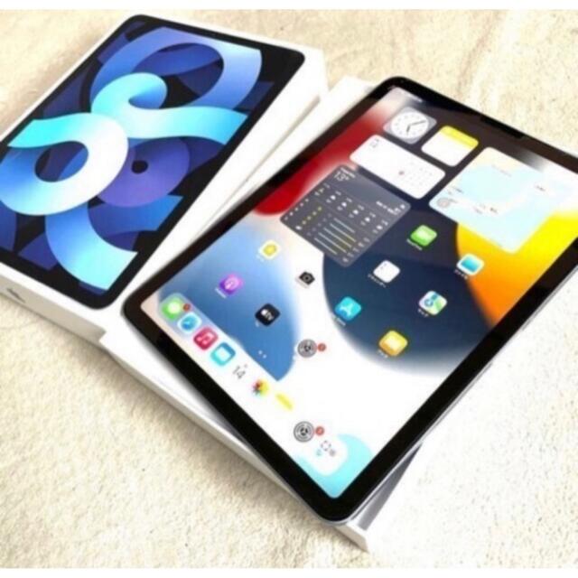 100％品質 Apple air4スカイブルー256GBWi-FiモデルOtterBoxCase iPad