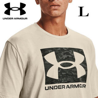 アンダーアーマー(UNDER ARMOUR)の新品　アンダーアーマーUA ABC CAMO BOXED LOGO SS  L(Tシャツ/カットソー(半袖/袖なし))