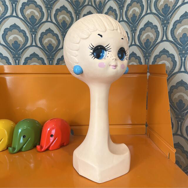 ツィギー ビンテージ マネキンヘッド Twiggy