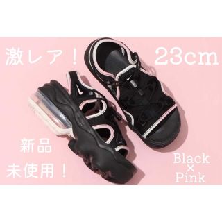 ナイキ(NIKE)の新品未使用！AIR MAX KOKO エアマックスココ ブラック/ピンク(サンダル)