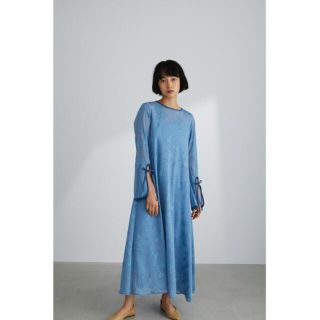 ザラ(ZARA)のSTYLEMIXER ジャガードパイピングワンピース(ロングワンピース/マキシワンピース)