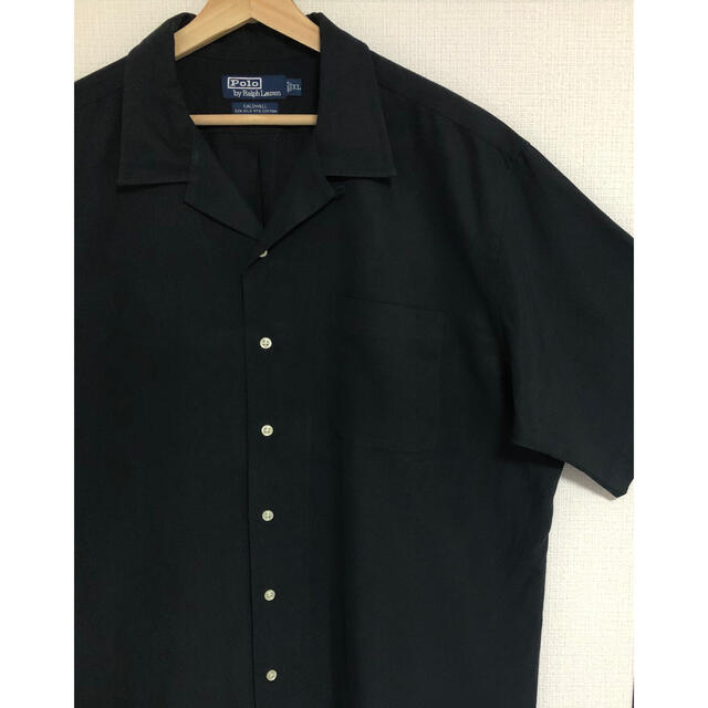 新着商品】 POLO RALPH LAUREN - シルクコットン黒 藤原氏着用90s ポロ