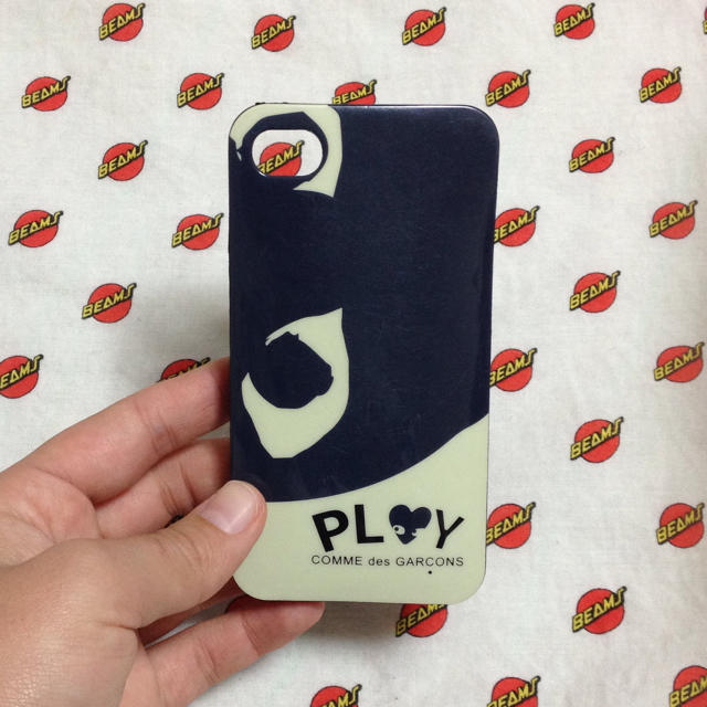 COMME des GARCONS(コムデギャルソン)のiPhone4Sケース** スマホ/家電/カメラのスマホアクセサリー(モバイルケース/カバー)の商品写真