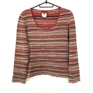 ミッソーニ(MISSONI)のミッソーニ 長袖セーター サイズ40 M -(ニット/セーター)