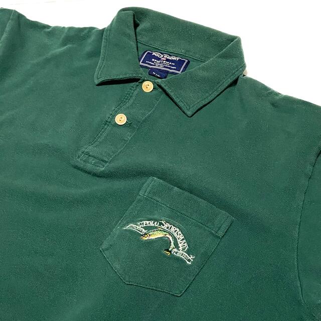 Polo Sportsman ポロスポーツマン 魚刺繍 ポロシャツ ラルフ