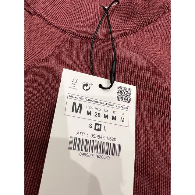 ZARA(ザラ)の断捨離価格。ZARA 新品　ワンショルダートップス レディースのトップス(カットソー(半袖/袖なし))の商品写真