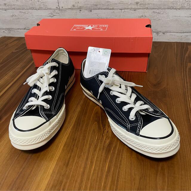 6/12迄【新品未使用】CONVERSE CT70 26cm BLACK OX