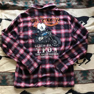 バンソン(VANSON)のvanson ネルシャツ　XL(シャツ)