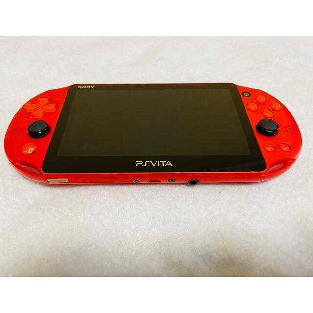 ☆本体未使用☆ PSVita PCH-2000 ZA26 メタリックレッド