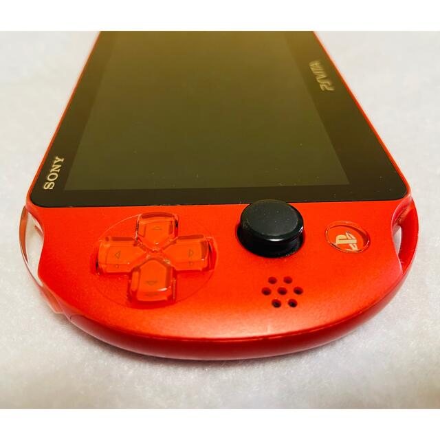 PlayStation Vita - PSVita PCH-2000 ZA26 本体 メタリックレッド 動作