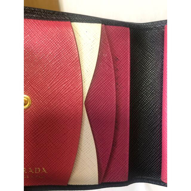 【写真追加】PRADA  サフィアーノ　二つ折り財布