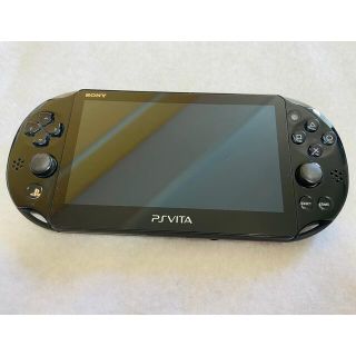 プレイステーションヴィータ(PlayStation Vita)のPSVita PCH-2000 ZA11 本体 ブラック動作確認済み(家庭用ゲーム機本体)