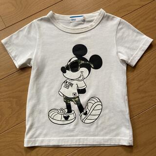 ミッキーマウス　Tシャツ　100cm(Tシャツ/カットソー)
