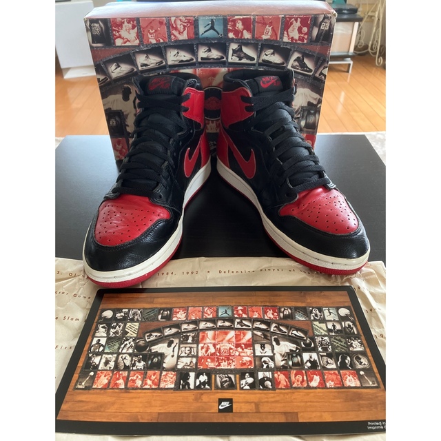 Nike Air Jordan 1 High "Bred" 94年復刻