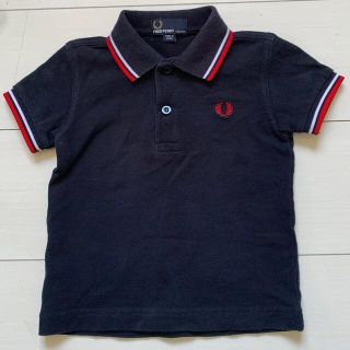 フレッドペリー(FRED PERRY)のフレッドペリー　キッズ　ポロシャツ　ネイビー　6〜12months(シャツ/カットソー)