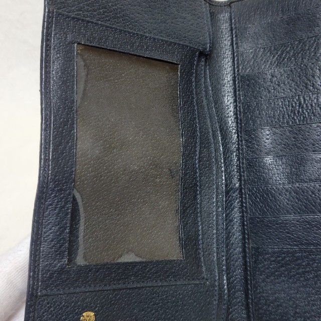 Gucci - 希少 紙タグ 美品 オールドグッチ 長財布 シェリーライン GG柄