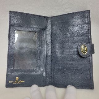 Gucci - 希少 紙タグ 美品 オールドグッチ 長財布 シェリーライン GG柄