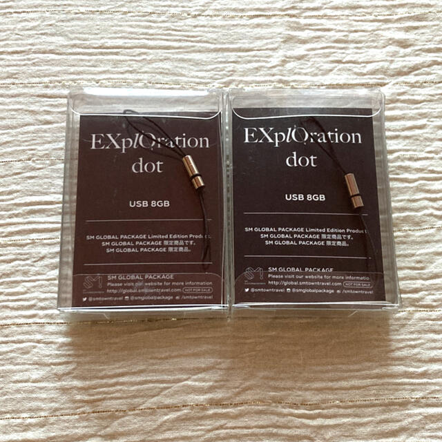 EXO(エクソ)のEXO EXplOration dot グローバルパッケージ　USB エンタメ/ホビーのCD(K-POP/アジア)の商品写真