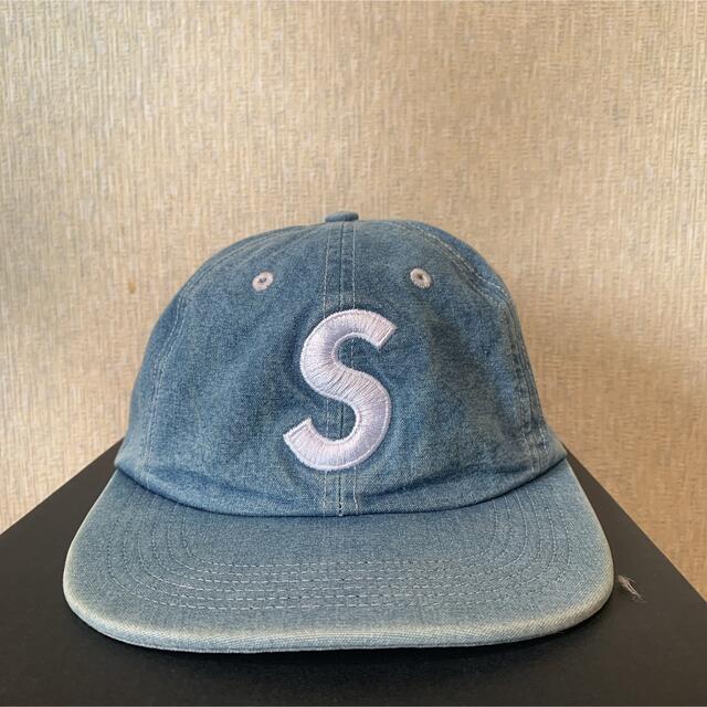 supreme sロゴ　デニム