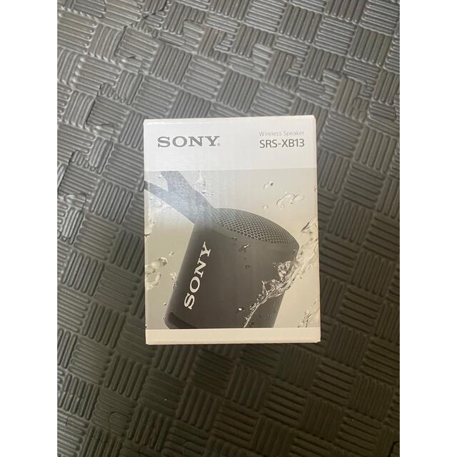 SONY(ソニー)のワイヤレスポータブルスピーカー SRS-XB13 ブラック スマホ/家電/カメラのオーディオ機器(スピーカー)の商品写真