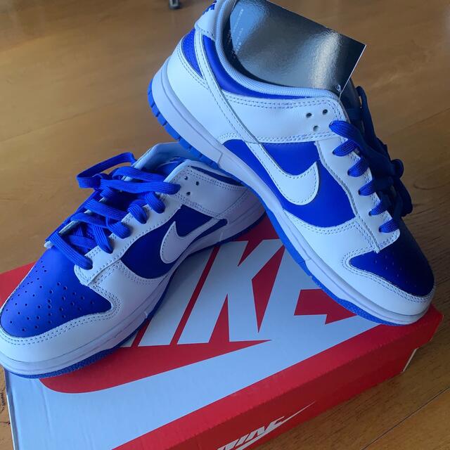 NIKE(ナイキ)のNIKE DUNK LOW RETRO RACER BLUE WHITE ダンク メンズの靴/シューズ(スニーカー)の商品写真