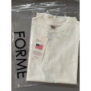 FORME USA COTTON TEE(ホワイト)(Tシャツ(半袖/袖なし))