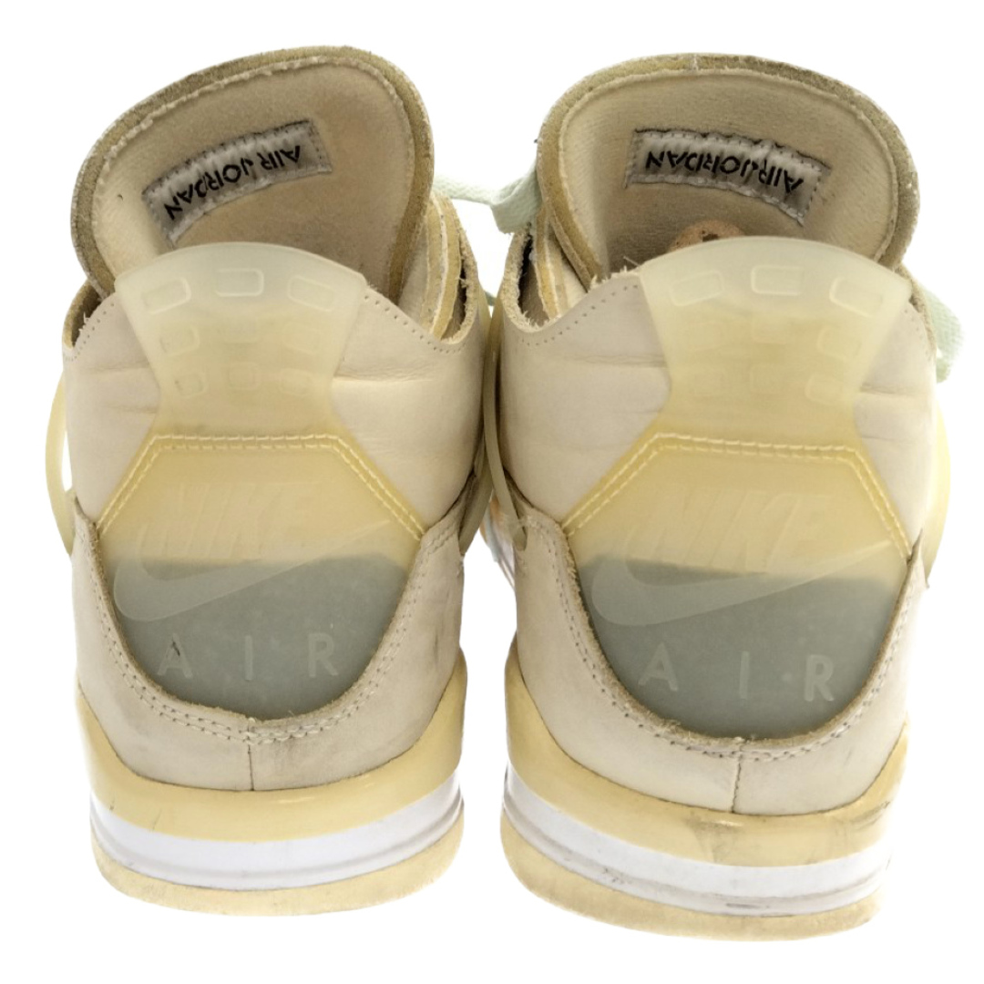 NIKE ナイキ ×OFF-WHITE WMNS Air Jordan 4 SP オフホワイト エア