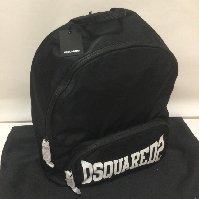 【美品】DSQUARED2ディースクエアード  ブランドロゴ入りバックパック