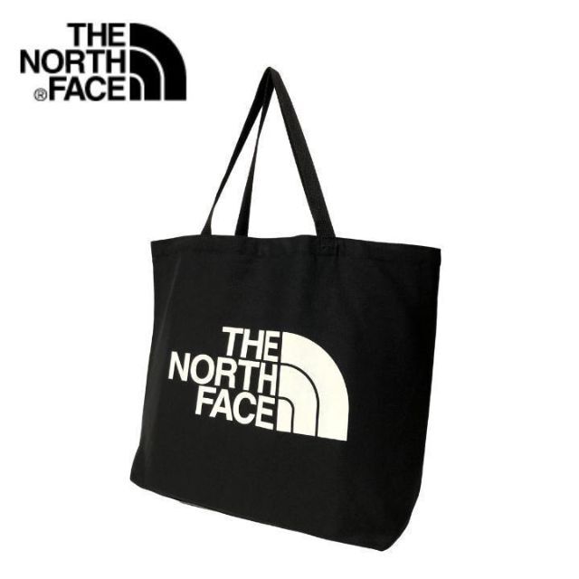 THE NORTH FACE(ザノースフェイス)の新品 ★ ノースフェイス ビッグ ロゴ キャンバス トート エコ バッグ レディースのバッグ(トートバッグ)の商品写真