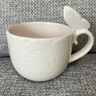 スターバックスコーヒー(Starbucks Coffee)の【ミニーちゃん様専用】スタバ　韓国限定　バタフライ　マグカップ(グラス/カップ)