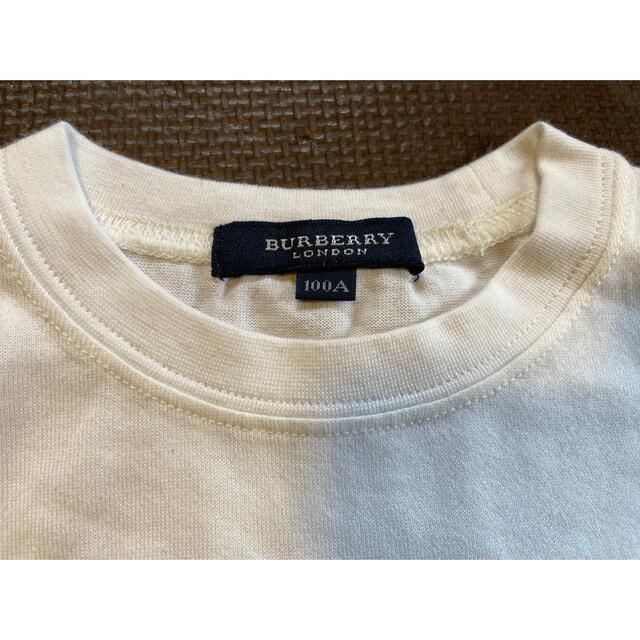 BURBERRY(バーバリー)のバーバリー　Tシャツ　サイズ100 キッズ/ベビー/マタニティのキッズ服男の子用(90cm~)(Tシャツ/カットソー)の商品写真