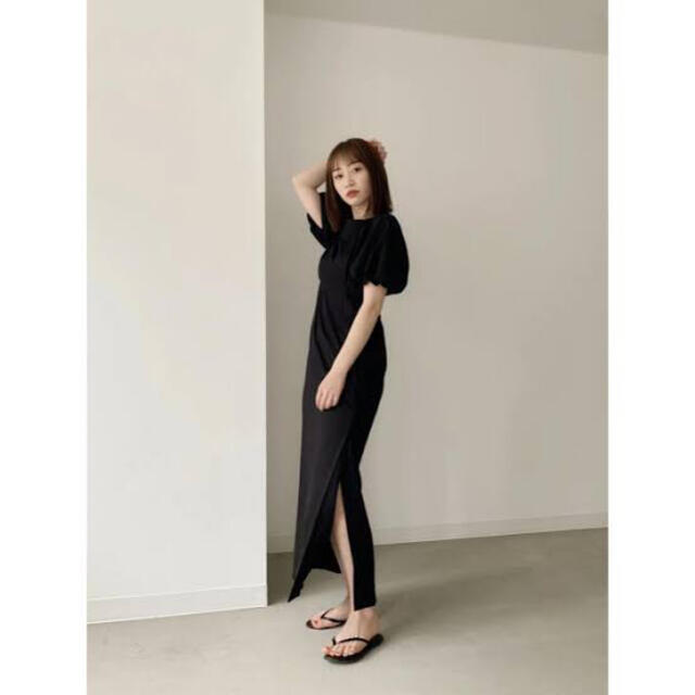 Louren puff sleeve onepiece | ruspetsnaz.ru