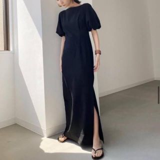 トゥデイフル(TODAYFUL)のLouren puff sleeve onepiece(ロングワンピース/マキシワンピース)