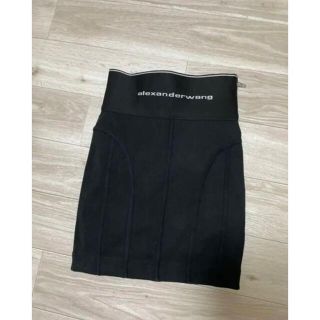 アレキサンダーワン(Alexander Wang)のAlexander wang アレキサンダーワン ロゴ スカート(ミニスカート)